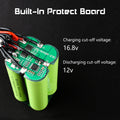 18650 LI-ON 2600mAh 4S 14.8V 1C XT60, Built-in Protect Board