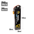 VTC6 6000mah 4S2P 14.8V 60A XT60/XT90