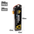 21700 40T 8000MAH 4S2P 14.8V 70A XT60/XT90