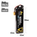 21700 A45 8000MAH 4S2P 14.8V 90A XT60/XT90
