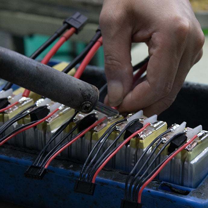 auline soldering battery