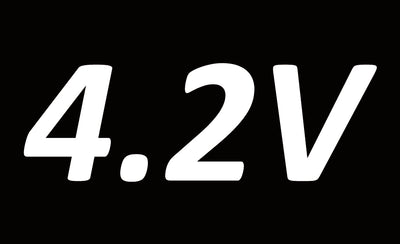 All we sale 18650 & 21700 Li-ion Battery its full voltage is 4.2V/cell