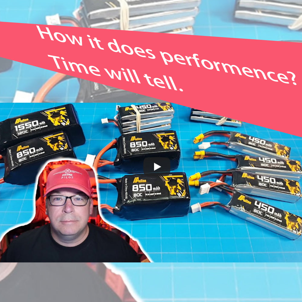 Auline LiPo batteries introduced by Nick Burns, how it performence, time will tell!