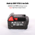 CTB 18-Volt 6.0Ah VTC6 18650 Li-Ion Super High Power Output Battery Pack for Milwaukee M18 Cordless Tools