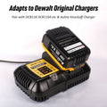 CTB 18-Volt 6.0Ah 30Q 18650 Li-Ion High Power Output Battery Pack For Dewalt 20V Cordless Tools