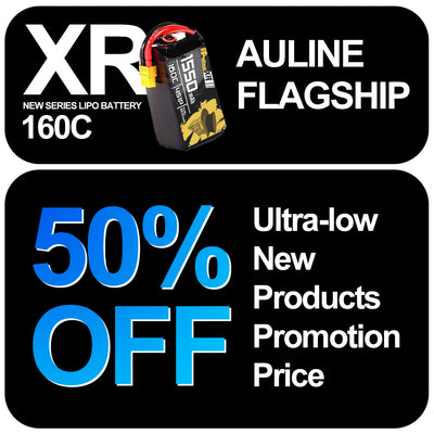 5PCS XR 1550MAH 6S1P 22.2V 160C XT60