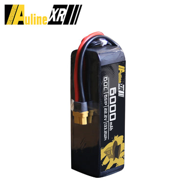 5PCS XR 6000MAH 6S1P 22.2V 60C XT60