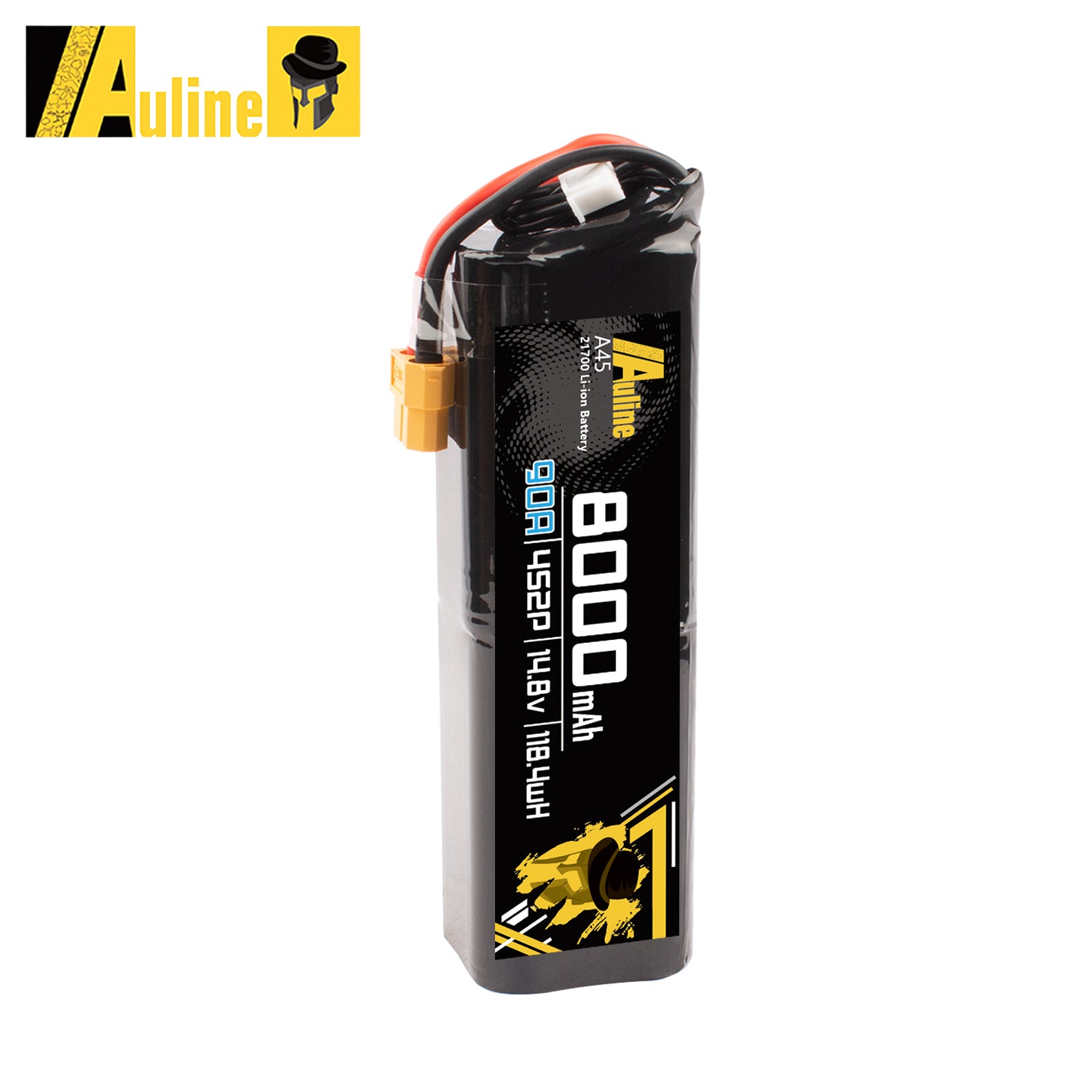 【ひまわり】DWE ④ (4/5) 21700 A45 8000MAH 4S2P 14.8V 90A XT60/XT90 – Auline Innovation Co.,LTD