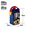 5PCS XR 1650MAH 4S1P 14.8V 160C XT60