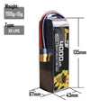 5PCS XR 4000MAH 8S1P 29.6V 60C XT60