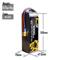 5PCS XR 7000MAH 8S1P 29.6V 80C XT60/XT90