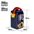 5PCS XR 1450MAH 8S1P 29.6V 160C XT60