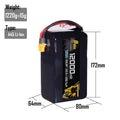 21700 A45 12000MAH 6S3P 22.2V 135A XT60/XT90