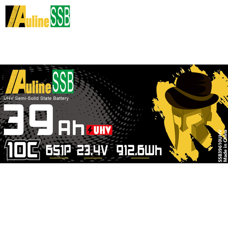 SSB Ultra High Voltage 39000MAH 277Wh/kg 6S1P 23.4V 5C XT60/XT90/XT150/EC8
