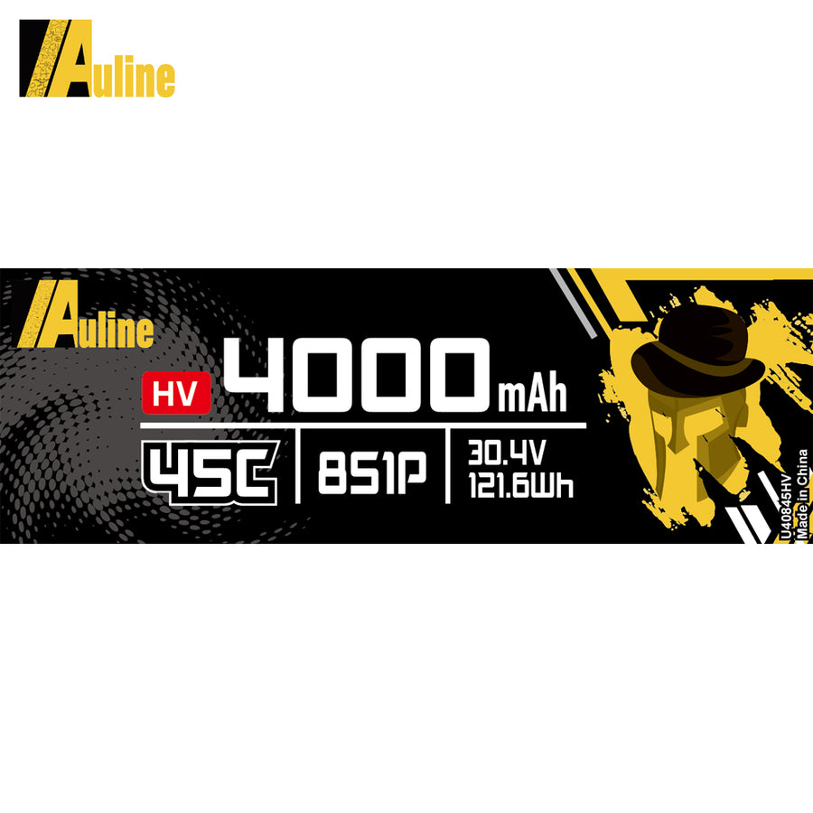 HV LiPo Battery 4000MAH 8S1P 30.4V 45C XT60/ XT90/ XT150 /EC8