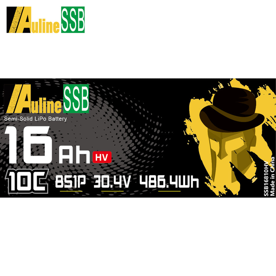SSB High Voltage 16000MAH 236Wh/kg 8S1P 30.4V 5C XT60/XT90/XT150/EC8
