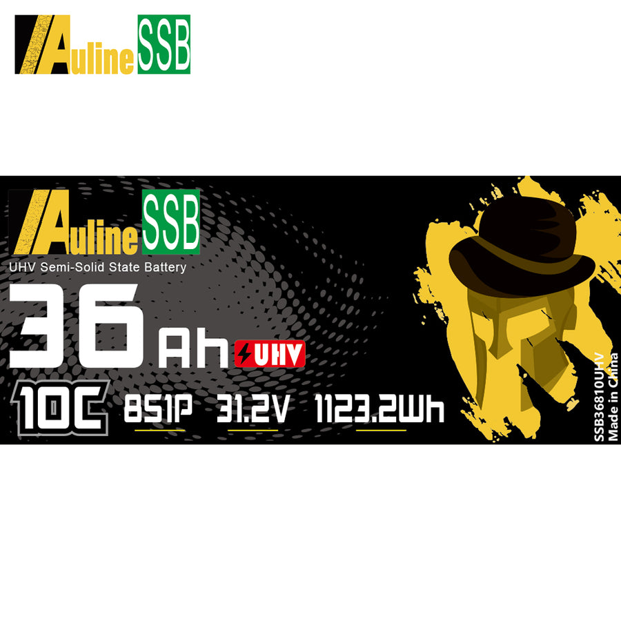 SSB Ultra High Voltage 36000MAH 272Wh/kg 8S1P 31.2V 5C XT60/XT90/XT150/EC8