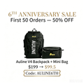 AULINE V4 Backpack - FPV Hobby RC Outdoor Multifunction Backpack