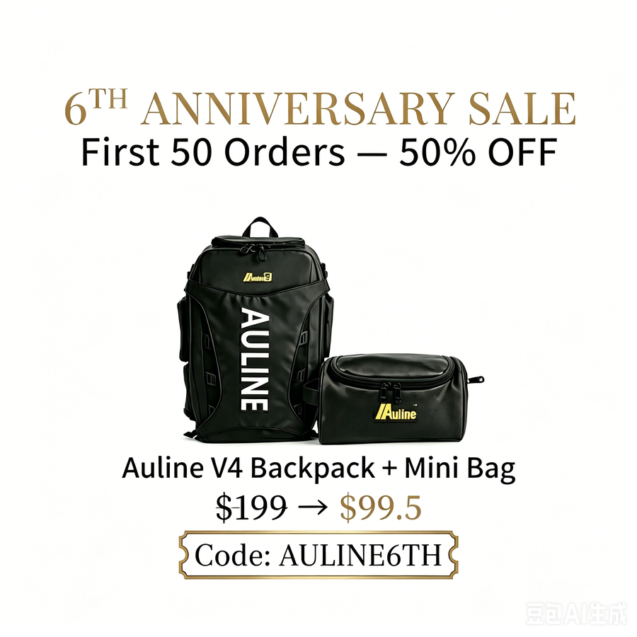 AULINE V4 Backpack - FPV Hobby RC Outdoor Multifunction Backpack