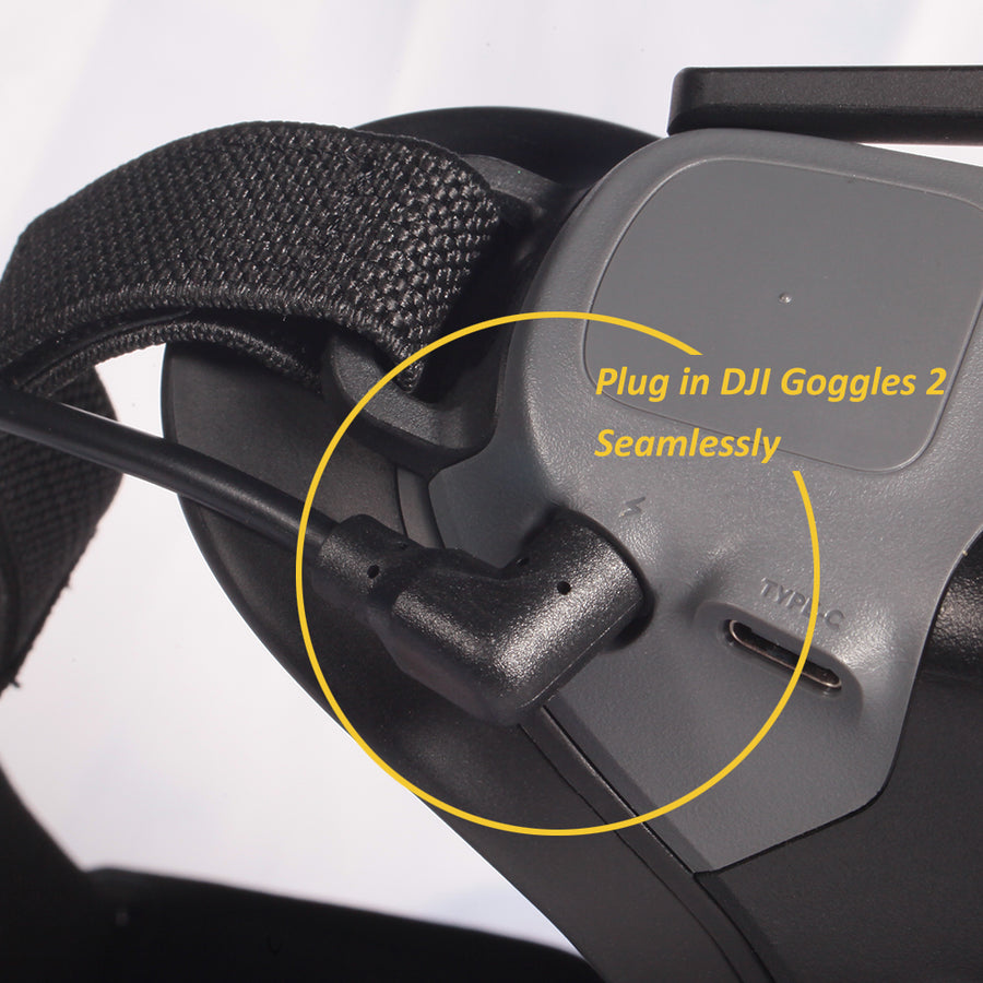 dji goggles 2 cable Auline Power Cable XT60 to DC4530 for DJI G2 – Auline Innovation Co.,LTD