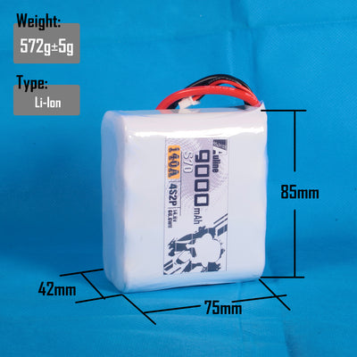 21700 S70 9000MAH 4S2P 14.8V 140A XT60