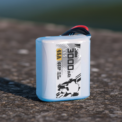 18650 V45 3000MAH 6S1P 22.2V 45A XT60