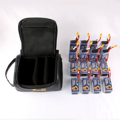 Auline Mini Bag for Batteries/Tools, Not Anti-Fire/ Explode bag